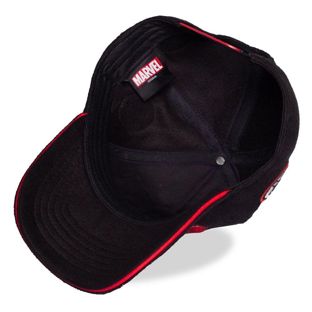 MARVEL COMICS Logo Novelty Cap Black/Red