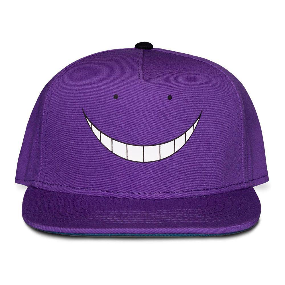 ASSASSINATION CLASSROOM Koro Sensei Grin Children’s Snapback Baseball Cap Purple/Blue