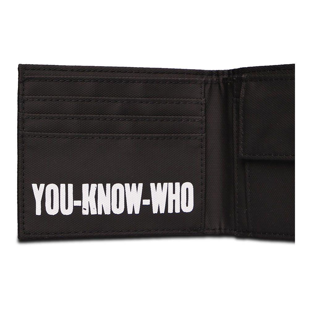 WIZARDING WORLD Harry Potter: Wizards Unite Neon Voldemort Bi-fold Wallet Black