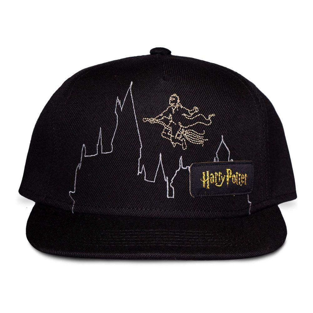 WIZARDING WORLD Harry Potter Broom Flight Snapback Baseball Cap Black