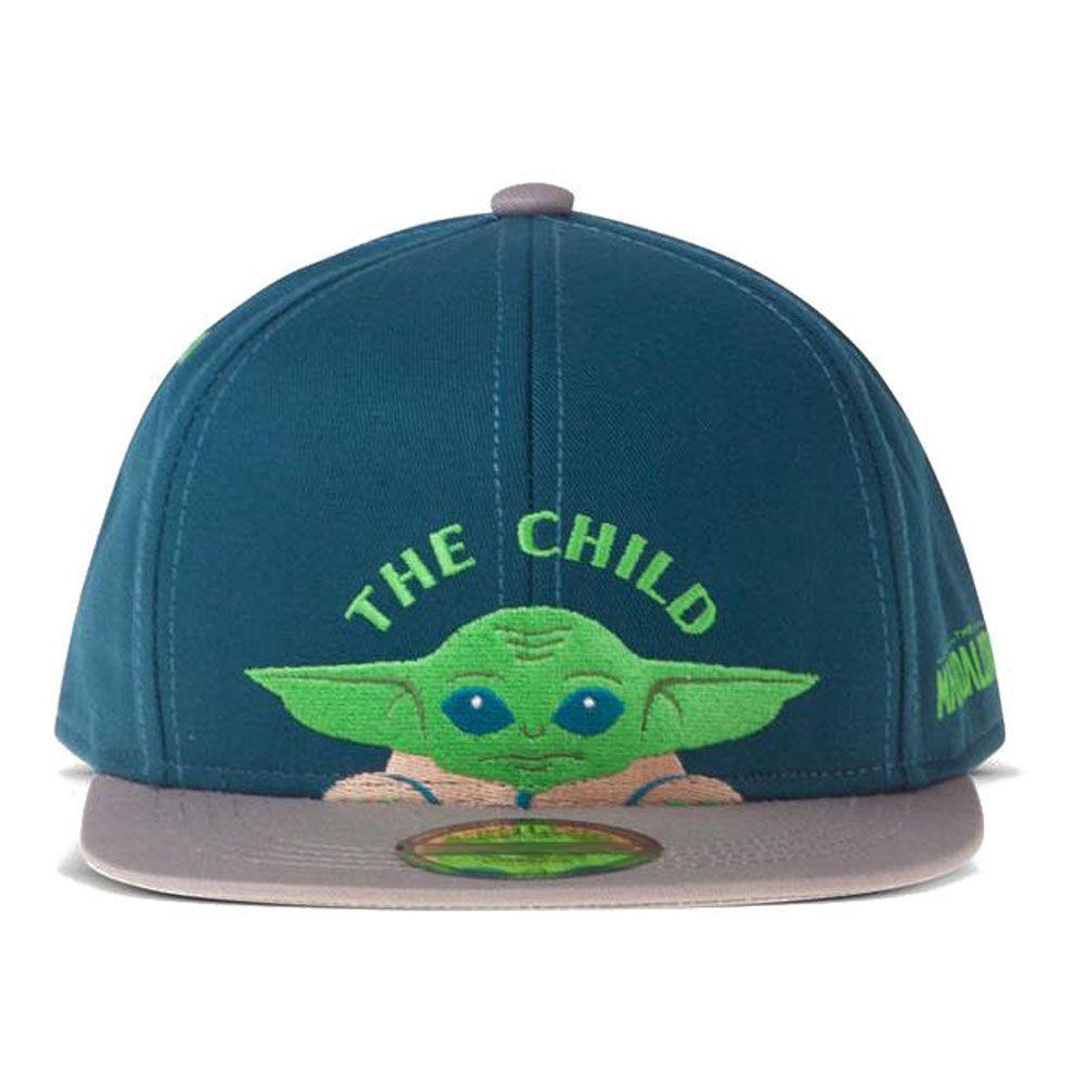 STAR WARS The Mandalorian The Child Children’s Snapback Baseball Cap Blue/Grey