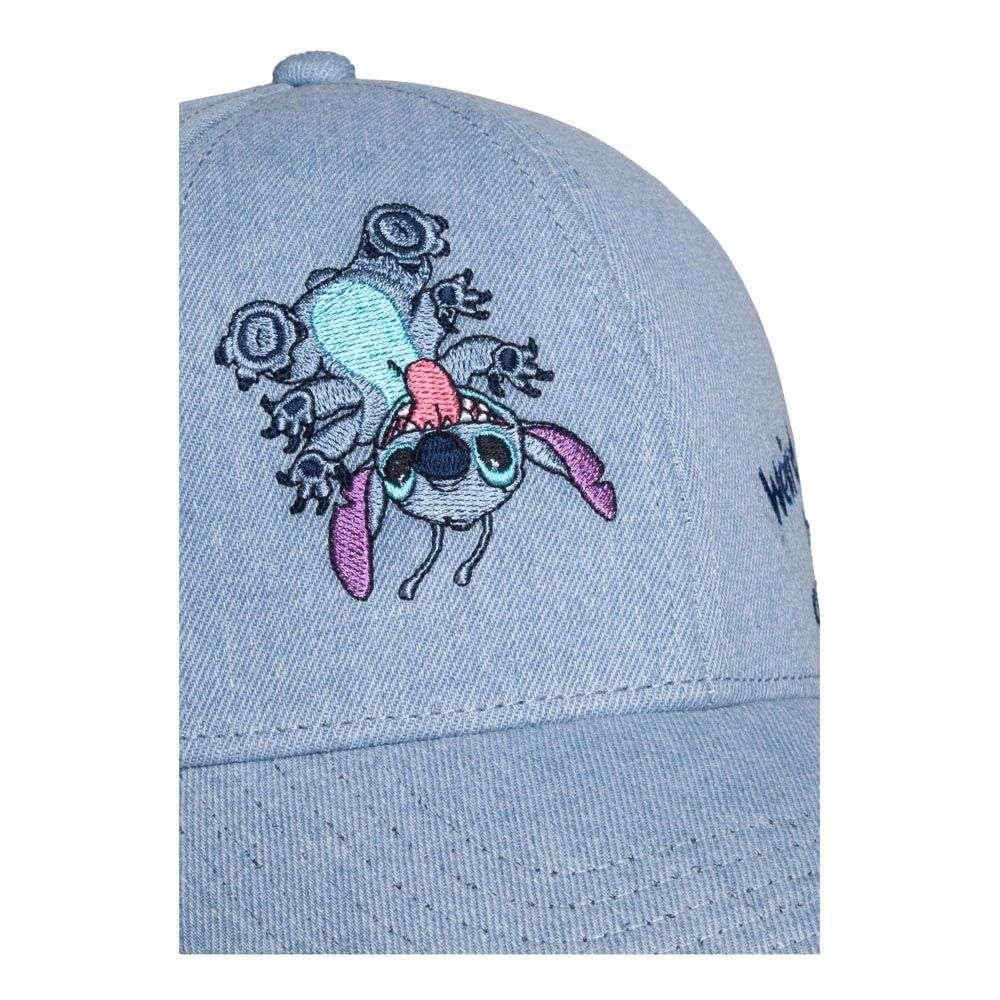 DISNEY Lilo & Stitch Weird but Cute Stitch Novelty Adjustable Cap Blue