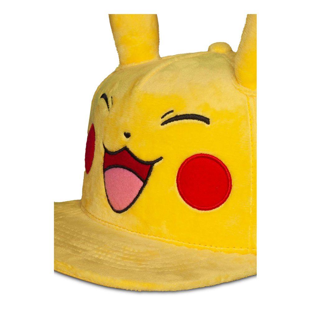 POKEMON Happy Pikachu Novelty Adjustable Cap Yellow