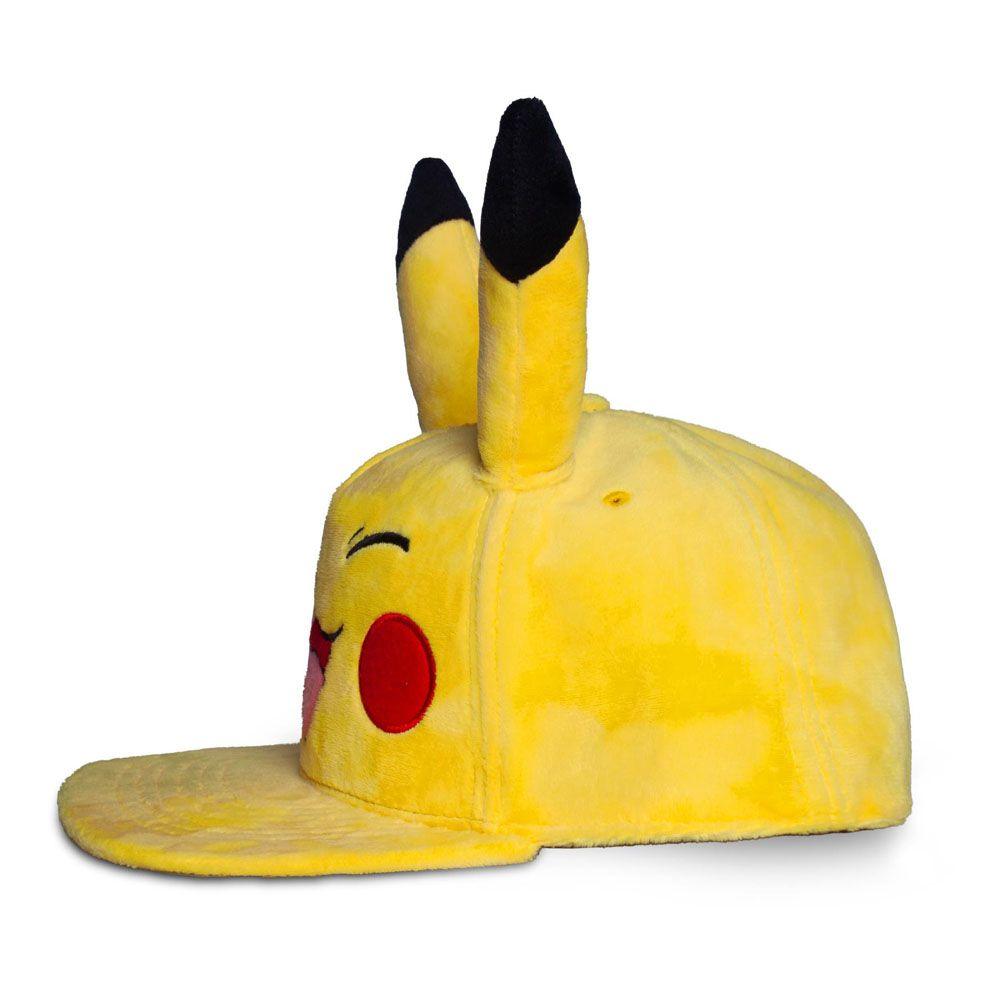 POKEMON Happy Pikachu Novelty Adjustable Cap Yellow