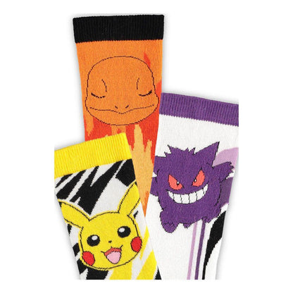 POKEMON Character Set Children’s Crew Socks - 43/46