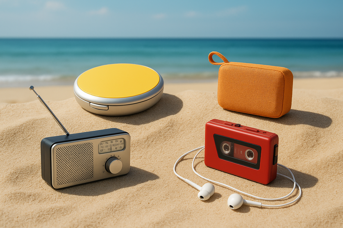 Portable Players For Summer four panel campaign tile image