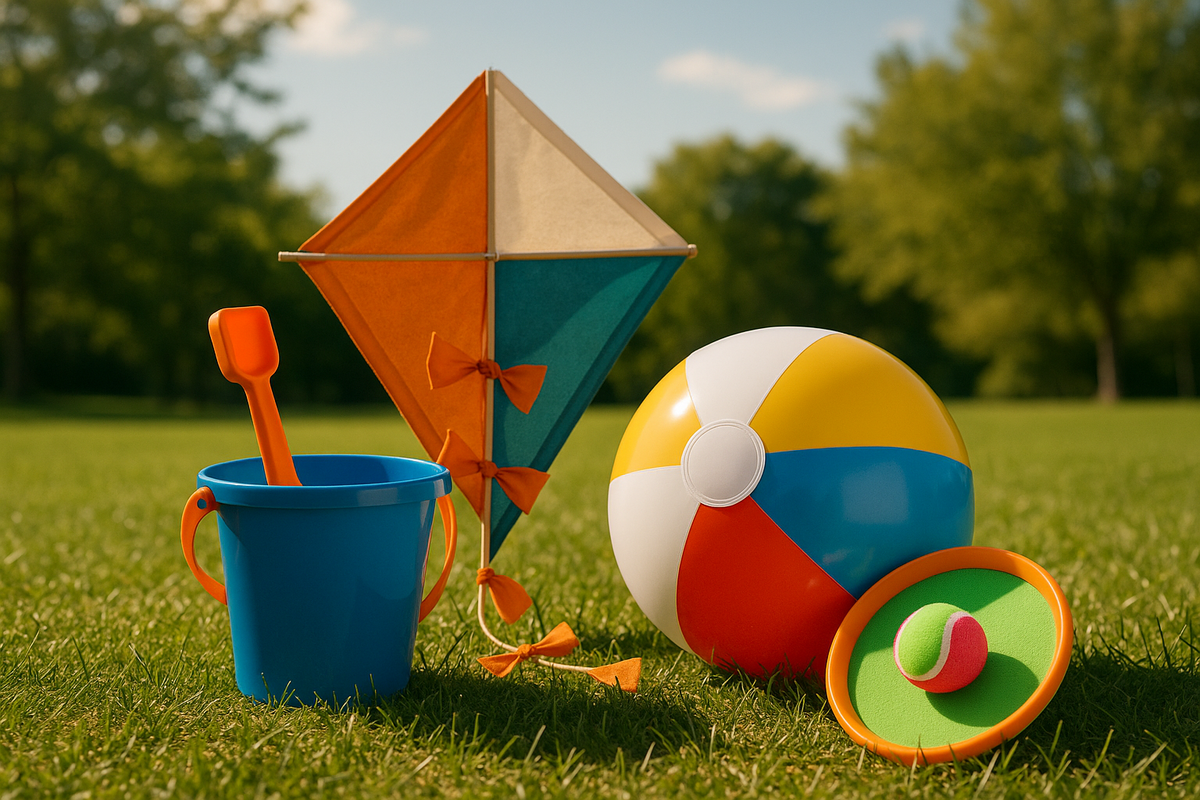 Outdoor Toys For Summer four panel campaign tile image